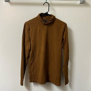 Brown turtleneck